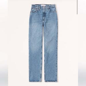 Abercrombie Ultra High Rise 90s Straight Jean - Medium 27L